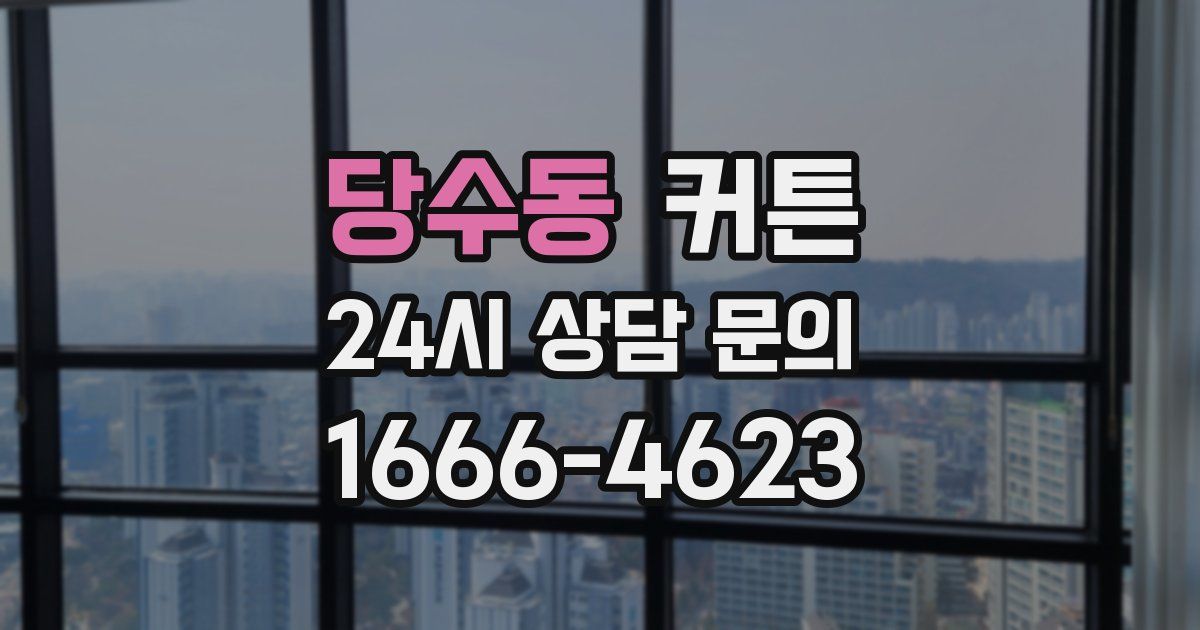 당수동 커튼