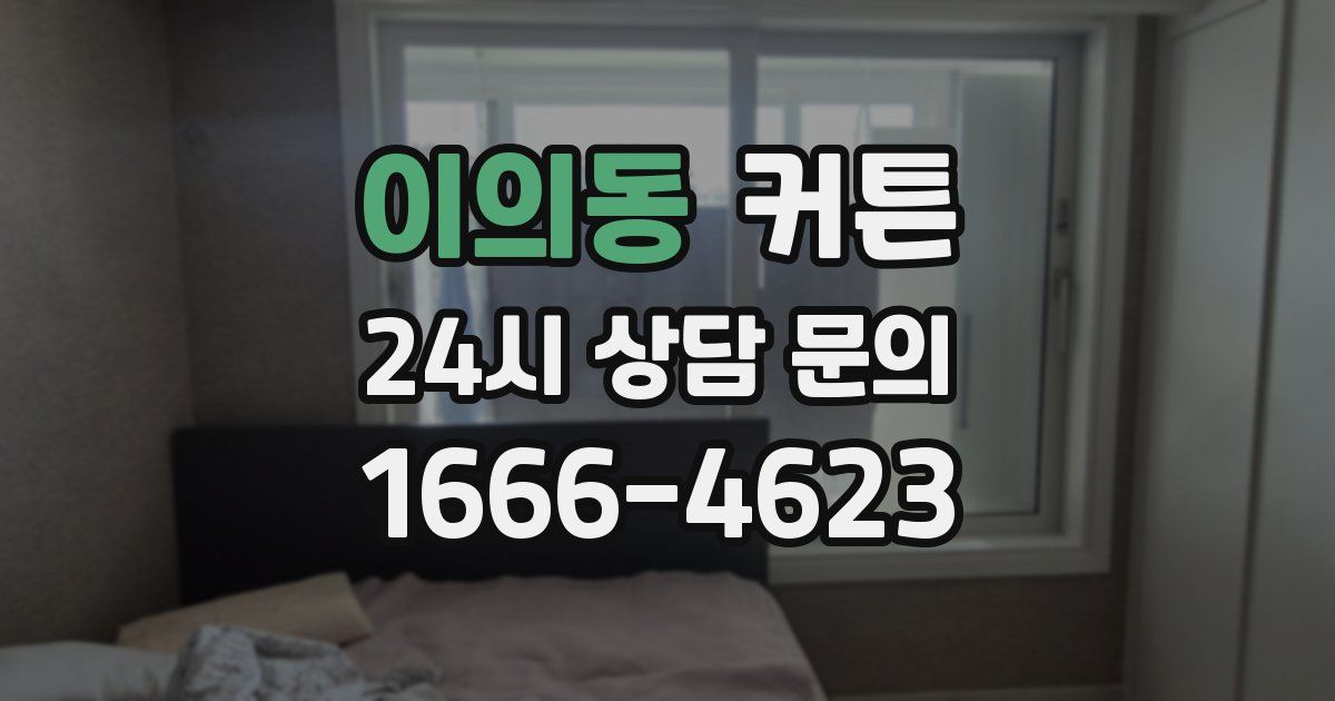 이의동 커튼