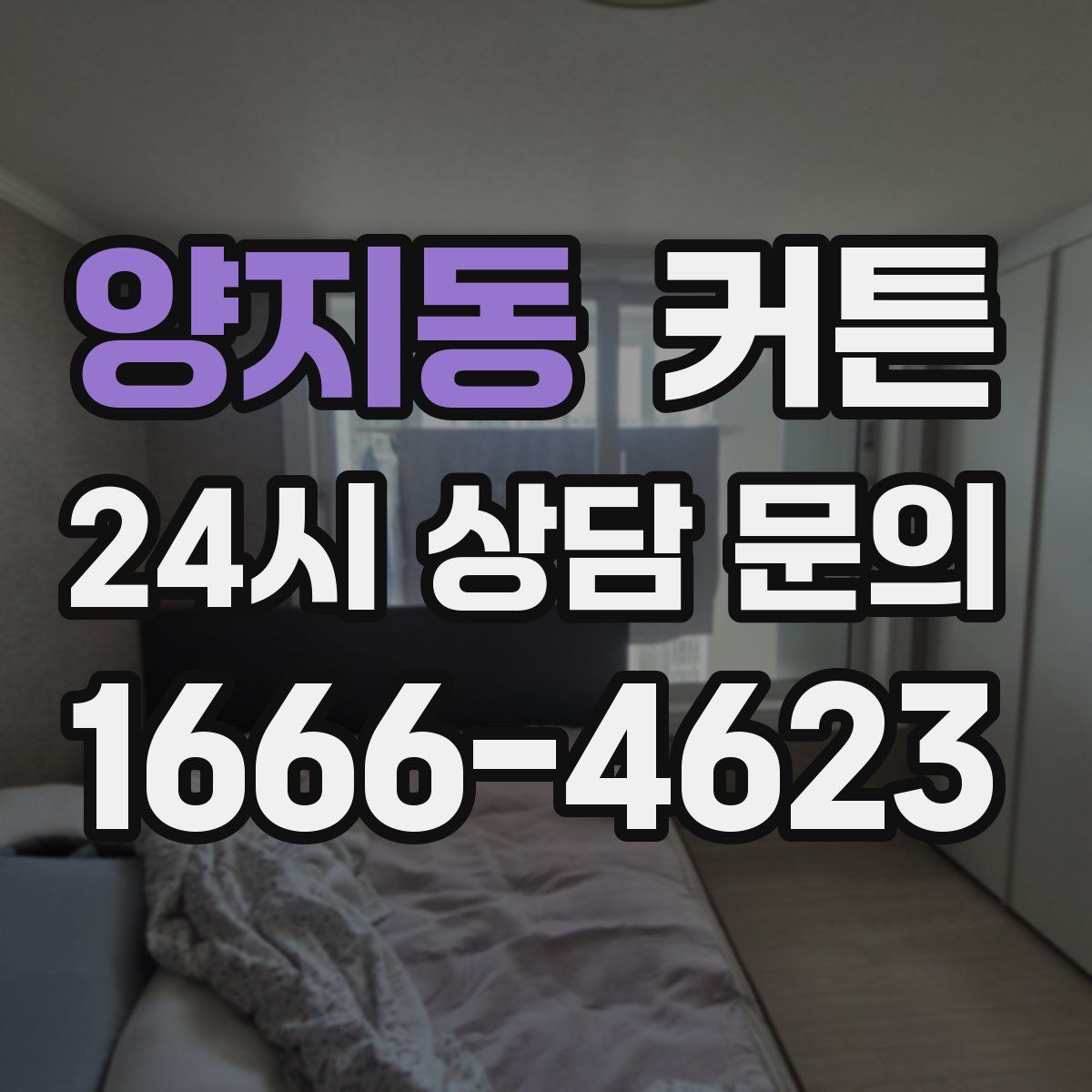 양지동 커튼
