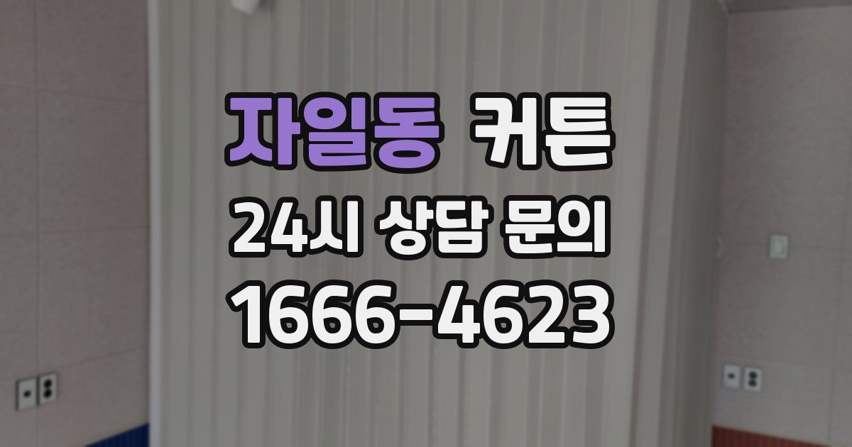 자일동 커튼