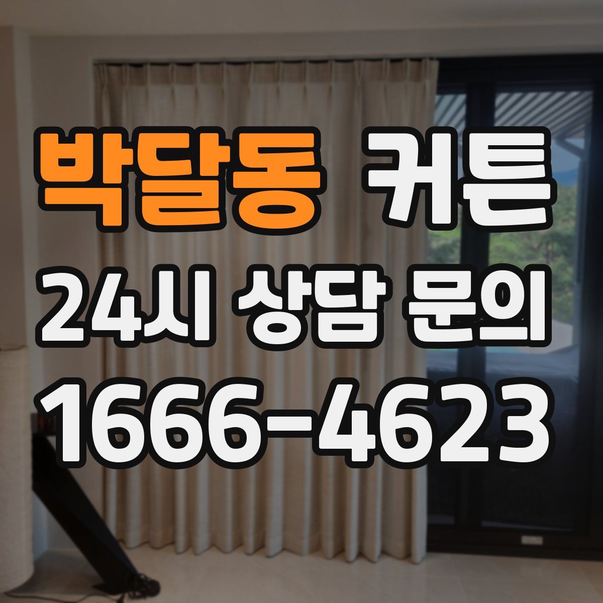 박달동 커튼