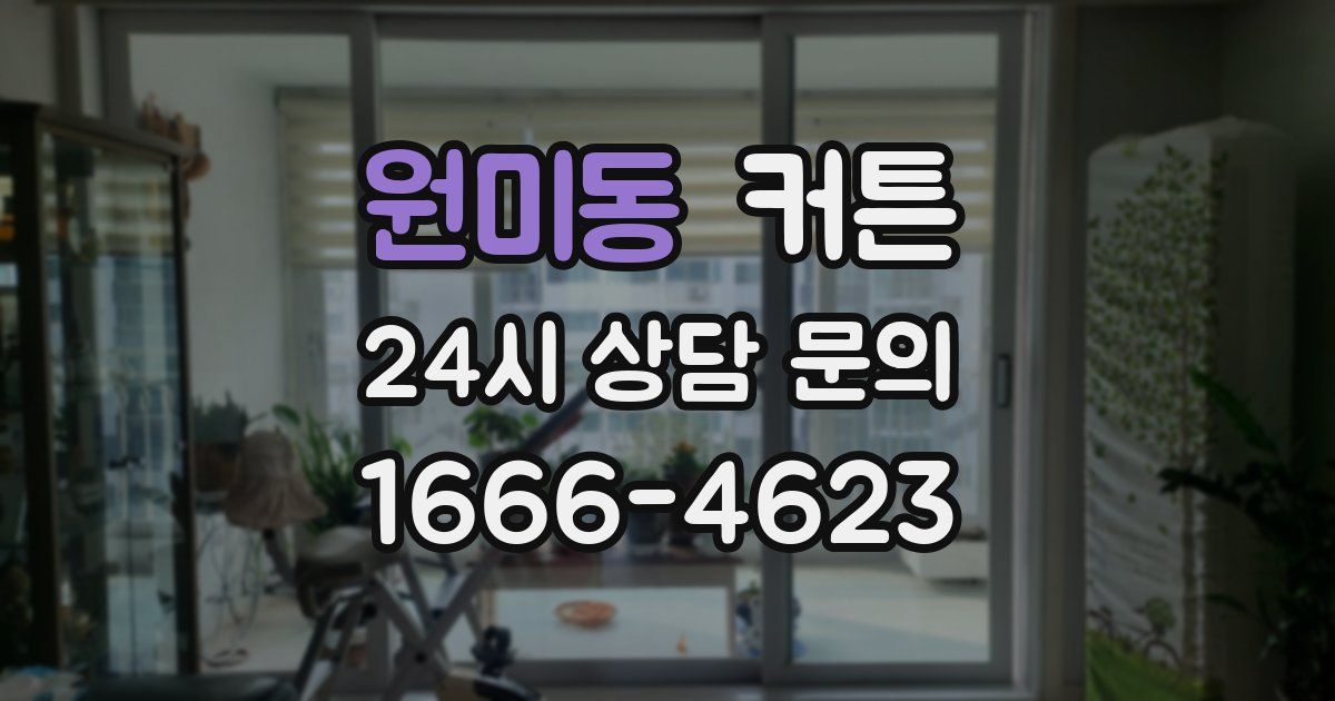 원미동 커튼