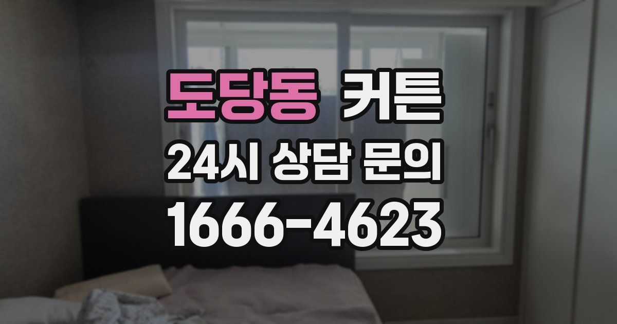 도당동 커튼