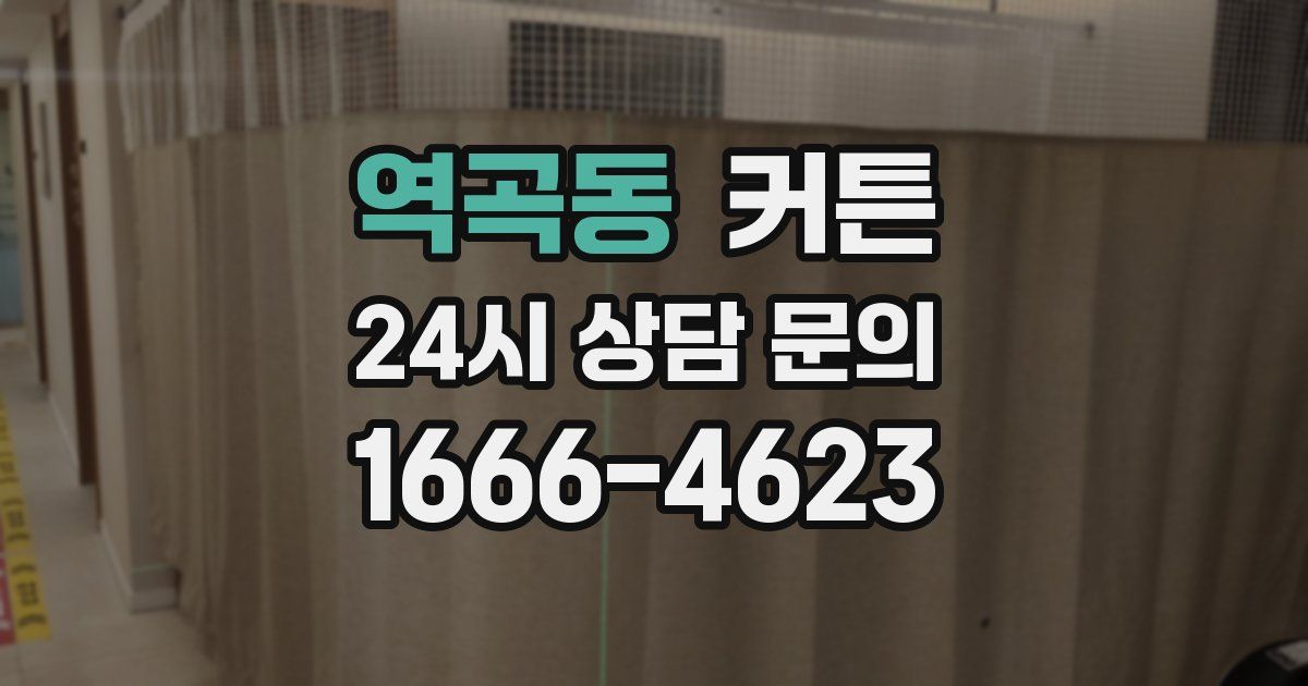 역곡동 커튼