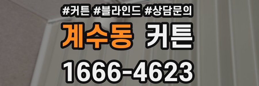 계수동 커튼
