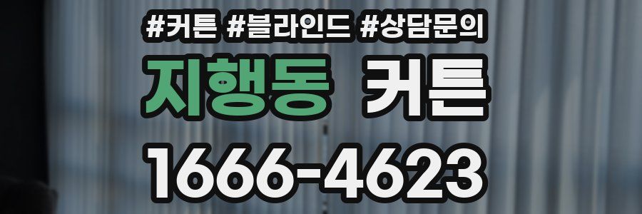 지행동 커튼