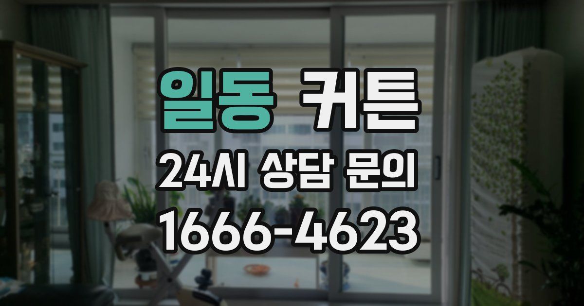 일동 커튼