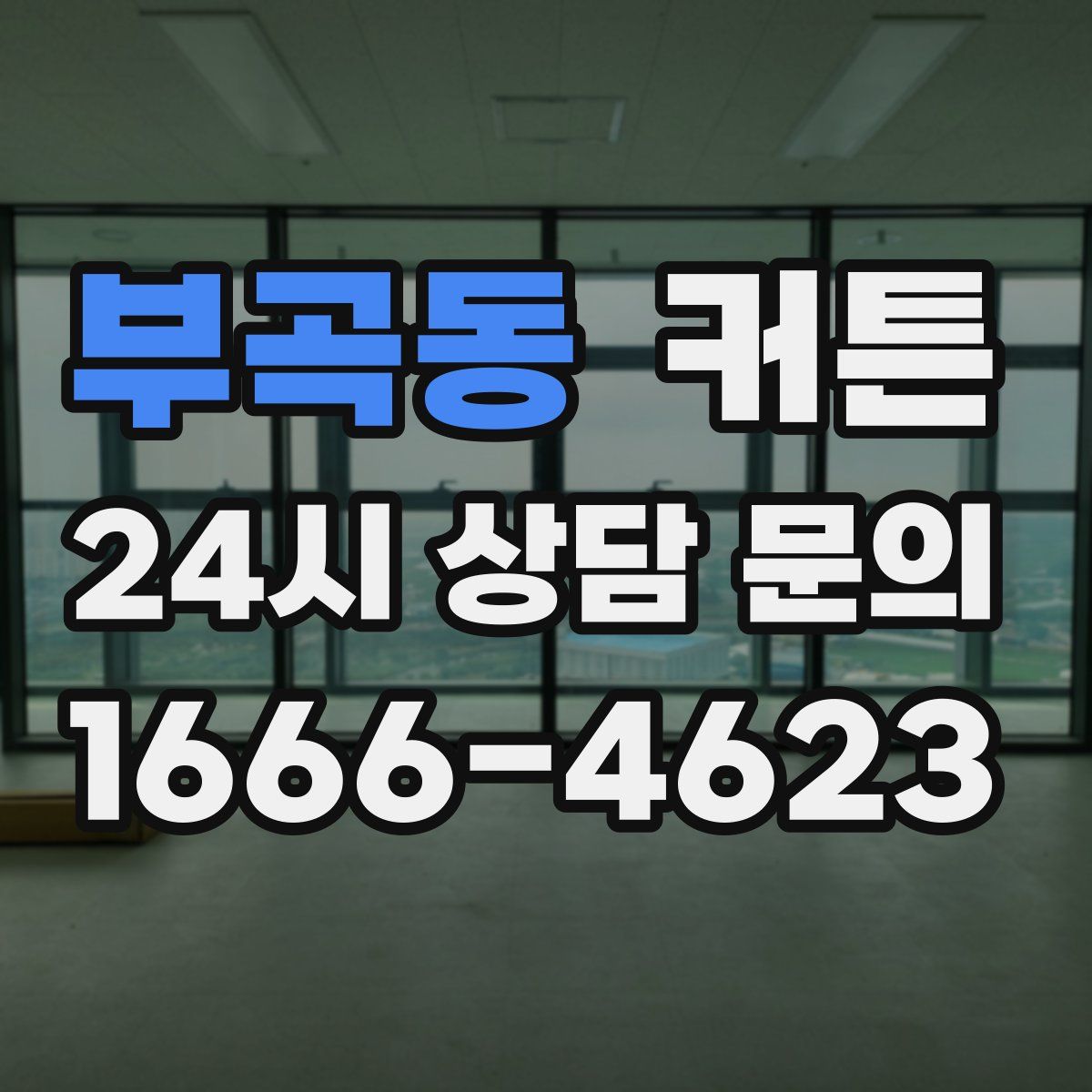 부곡동 커튼