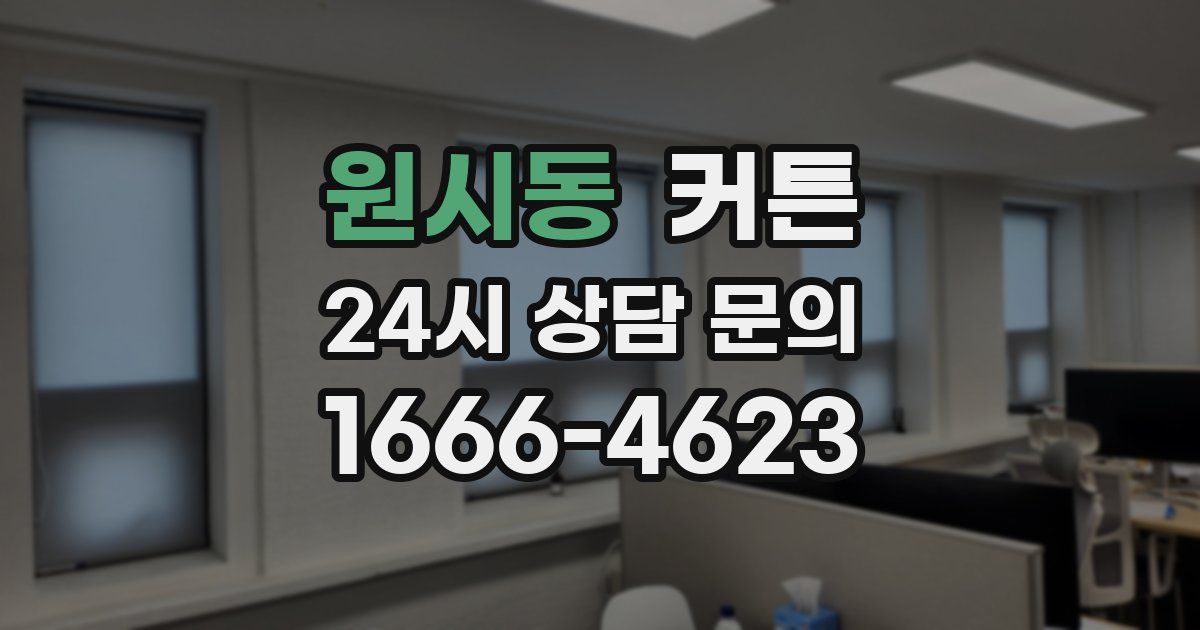원시동 커튼
