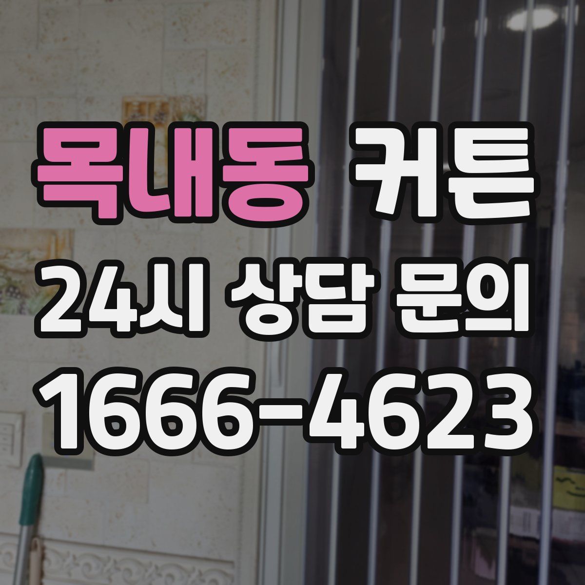 목내동 커튼