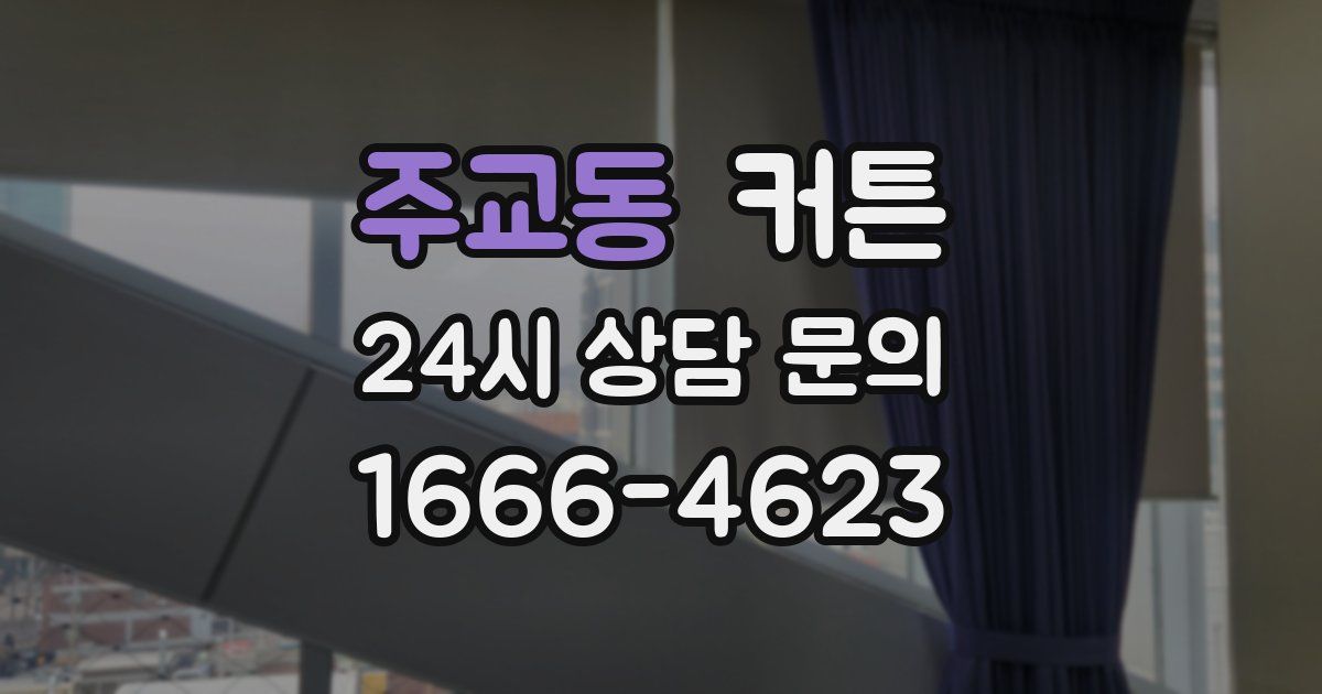 주교동 커튼