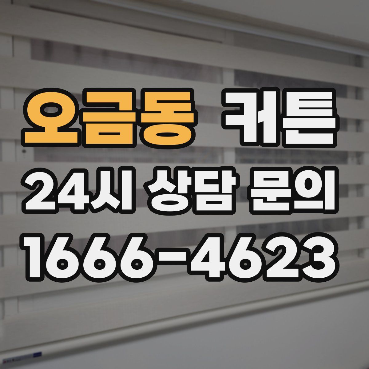 오금동 커튼