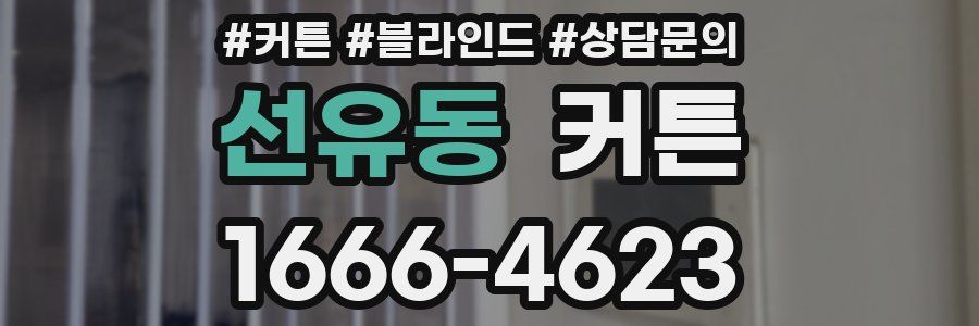 선유동 커튼