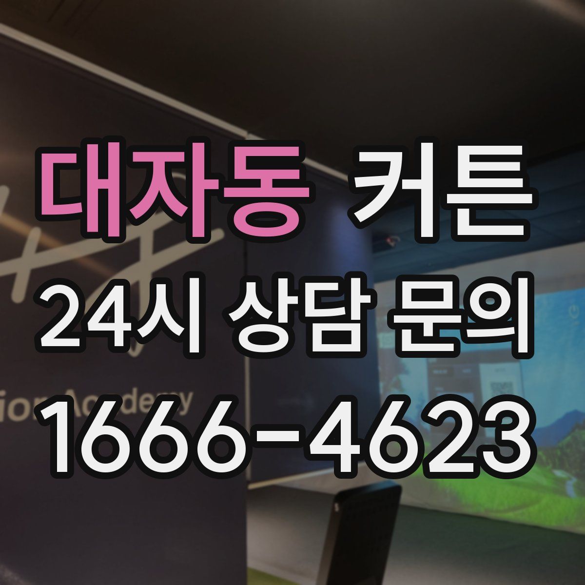 대자동 커튼