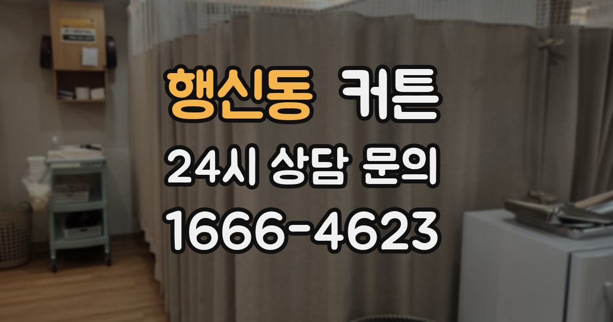 행신동 커튼