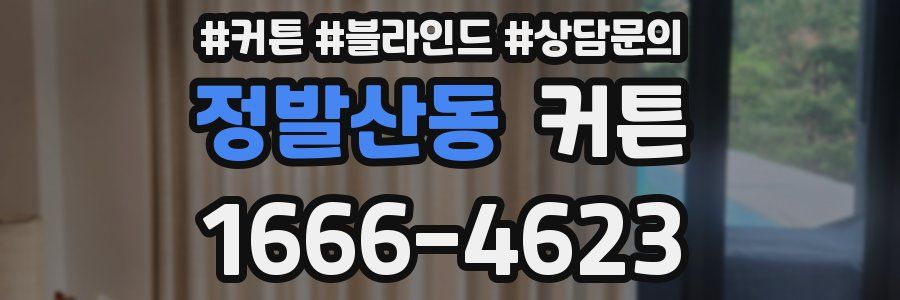 정발산동 커튼