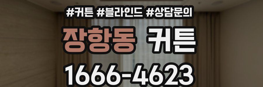 장항동 커튼