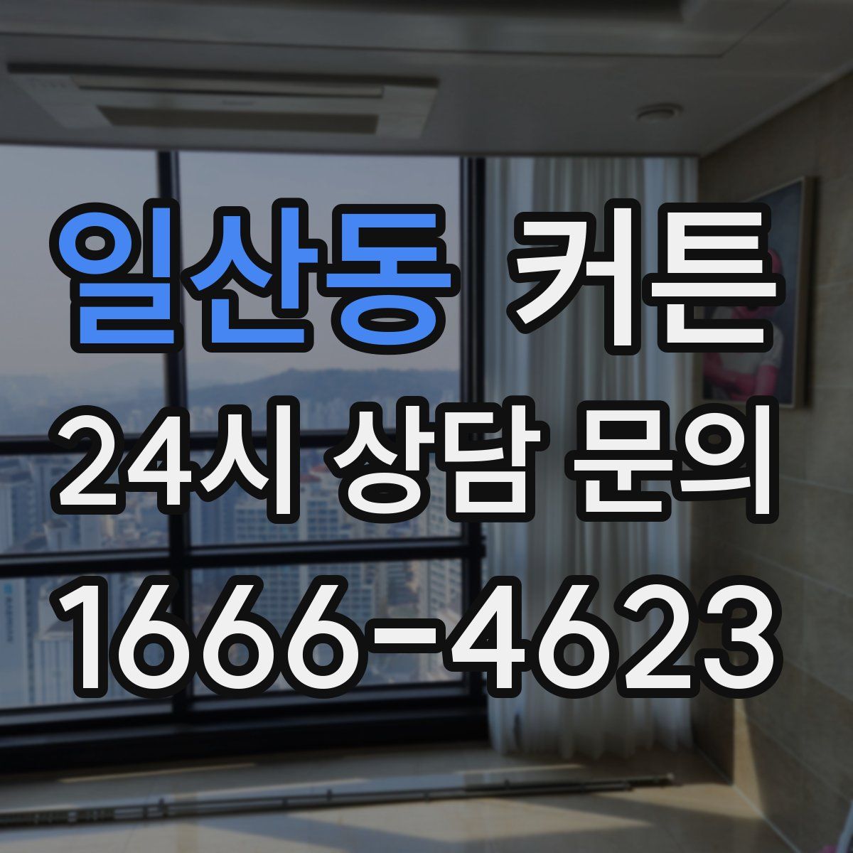 일산동 커튼