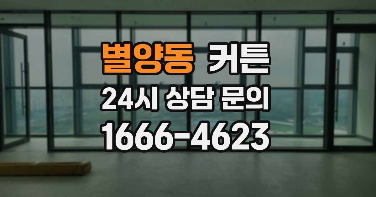 별양동 커튼