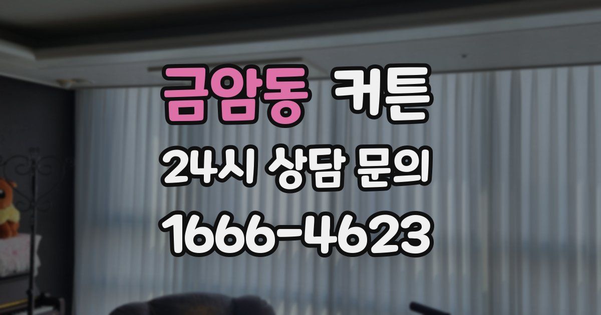 금암동 커튼