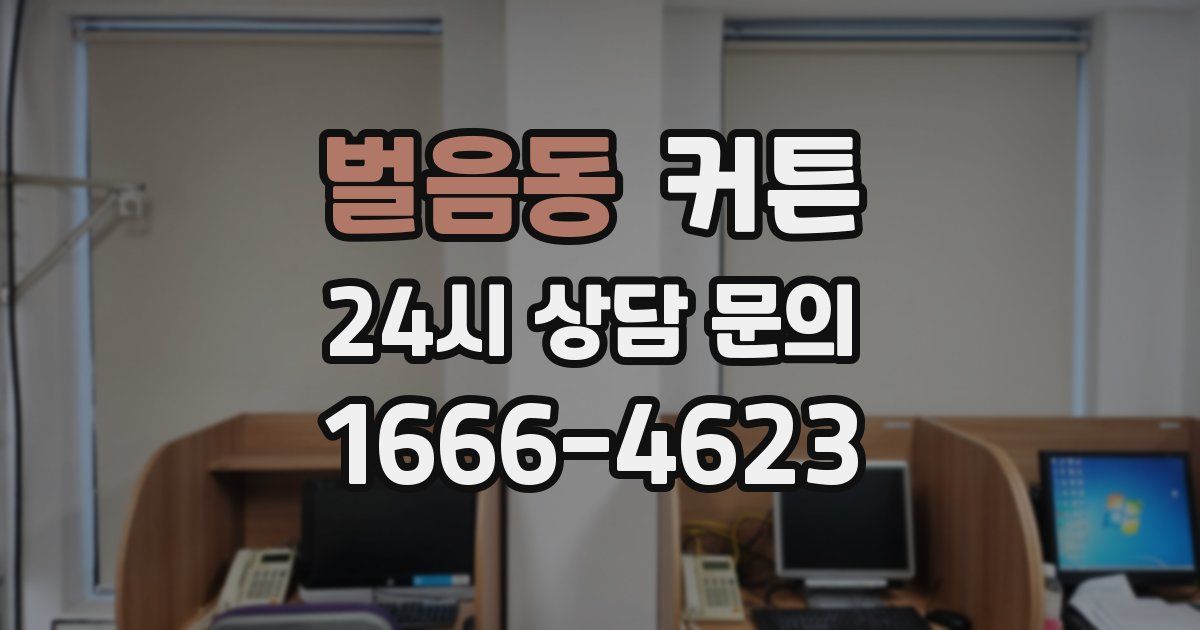 벌음동 커튼