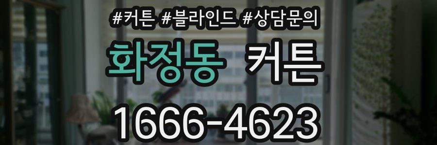 화정동 커튼
