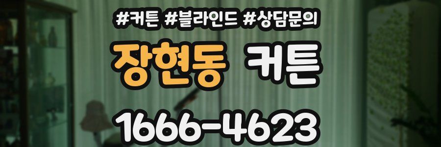 장현동 커튼
