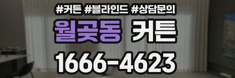 월곶동 커튼