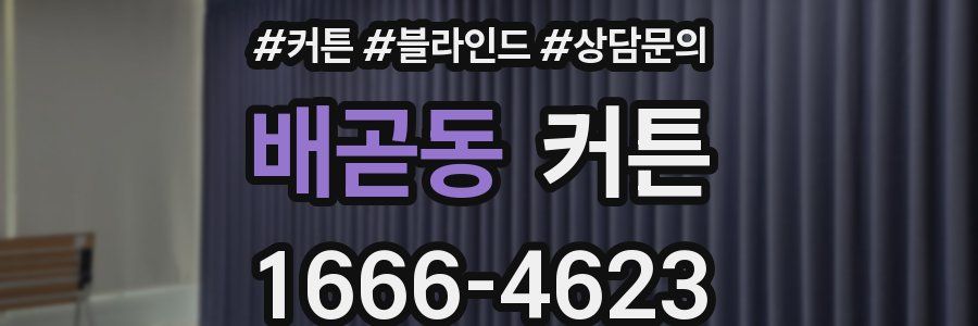 배곧동 커튼