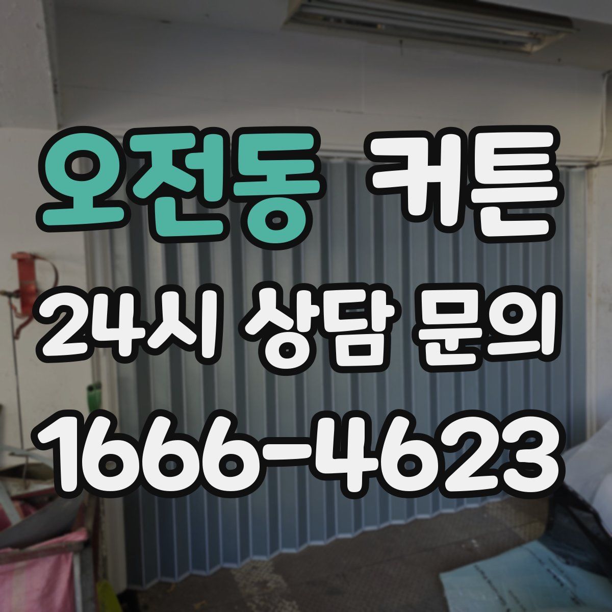 오전동 커튼