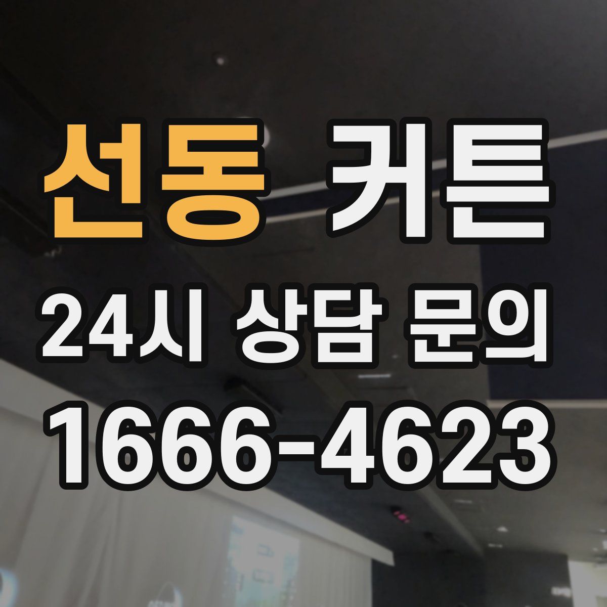 선동 커튼