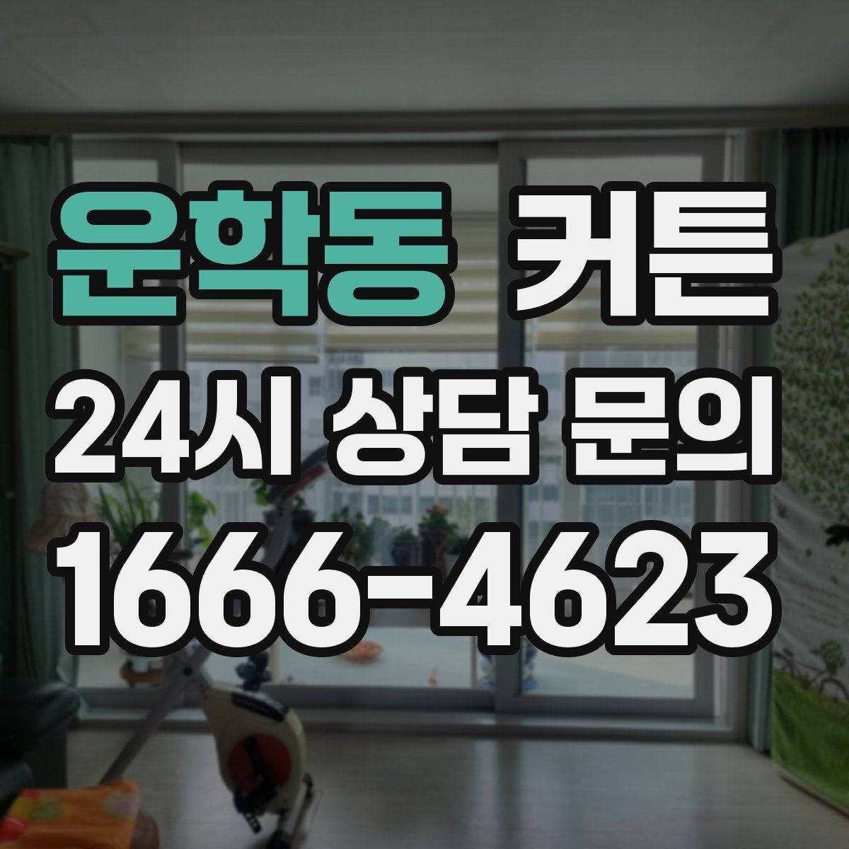 운학동 커튼