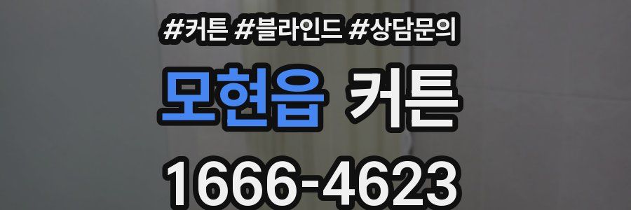 모현읍 커튼