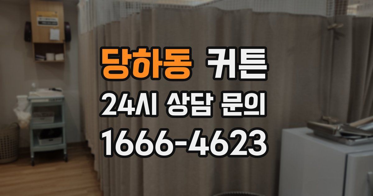 당하동 커튼