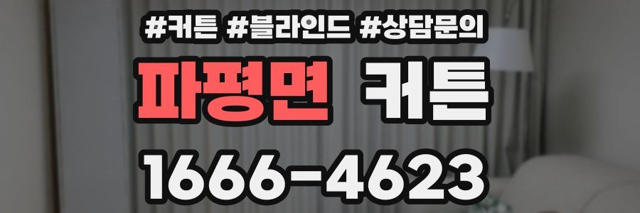 파평면 커튼
