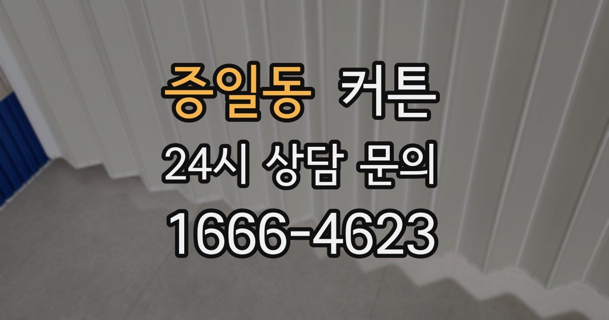 증일동 커튼