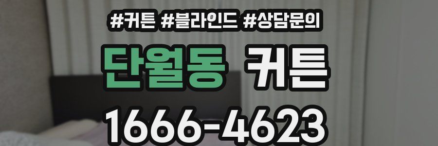 단월동 커튼