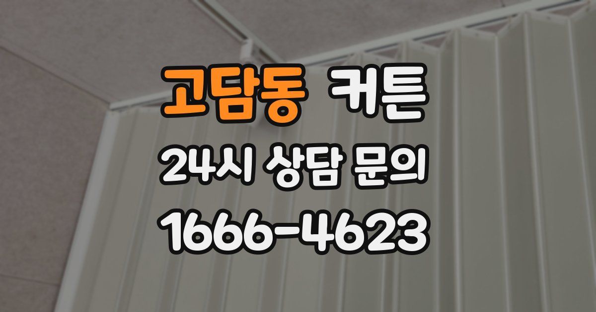 고담동 커튼