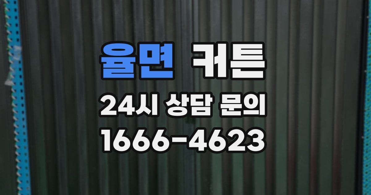 율면 커튼