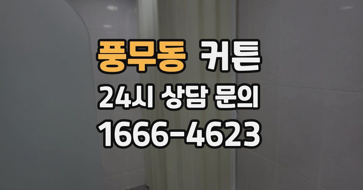 풍무동 커튼
