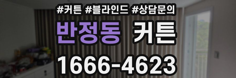 반정동 커튼