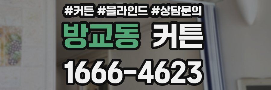 방교동 커튼