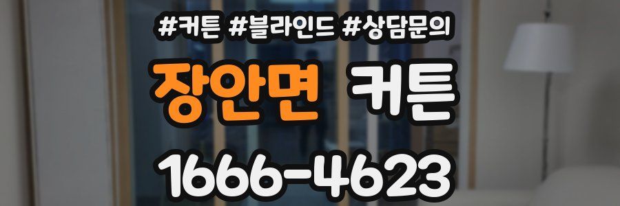 장안면 커튼