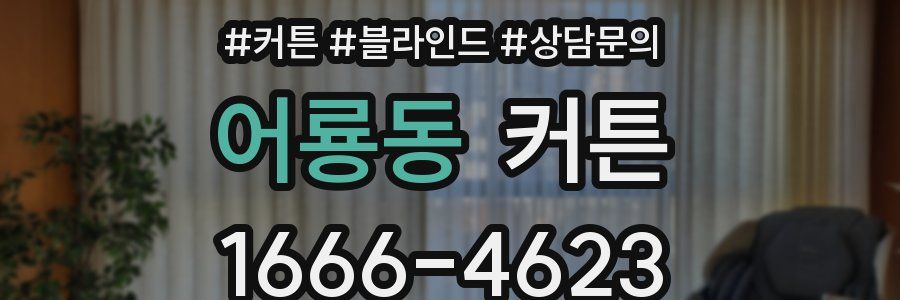 어룡동 커튼