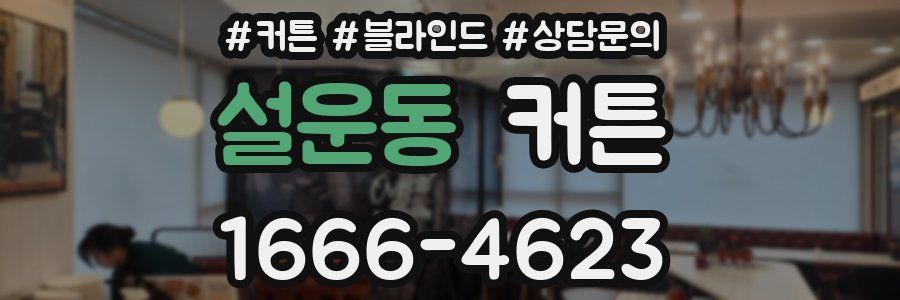 설운동 커튼