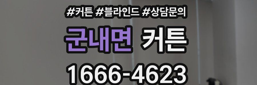 군내면 커튼