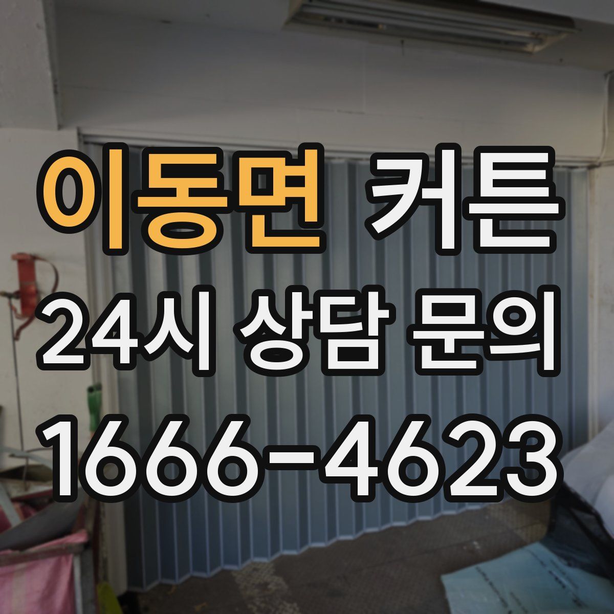 이동면 커튼