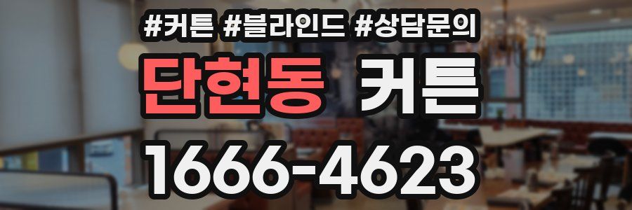 단현동 커튼