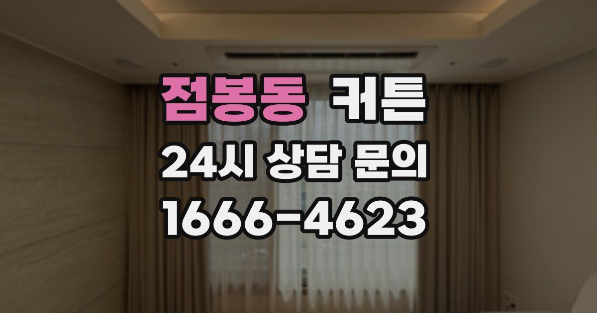 점봉동 커튼