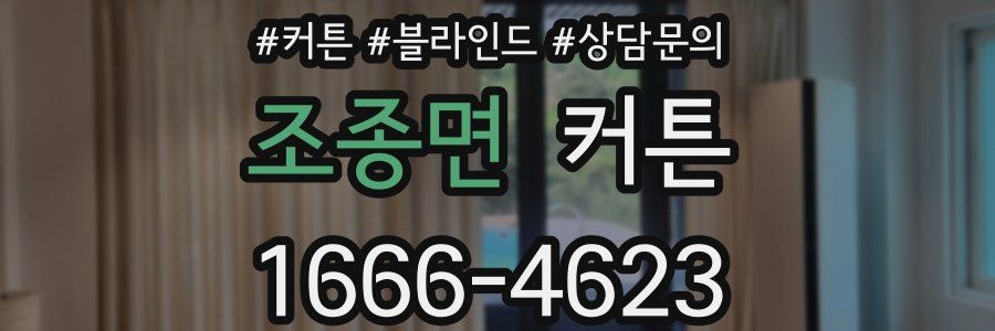 조종면 커튼
